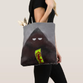 Unamused Death Canvas tas (Dichtbij)