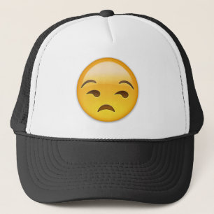Unamused Face Emoji Trucker Pet