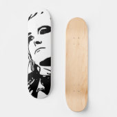 Unamused Girl Skateboard (Voorkant)