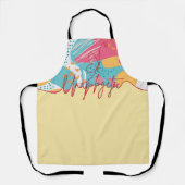 Unapologetic Bold Feminine Statement Schort (Voorkant)