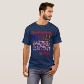 Unapologetically Single Harris Clinton T-shirt (Voorkant volledig)
