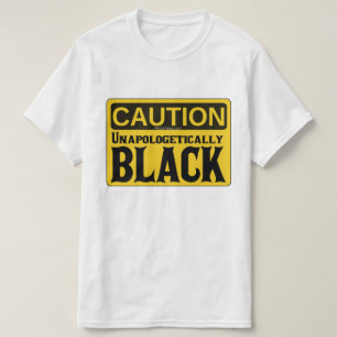 Unapologetisch zwart t-shirt