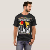 Unapologetisch zwarte Amerikaanse cadeau T-shirt (Voorkant volledig)