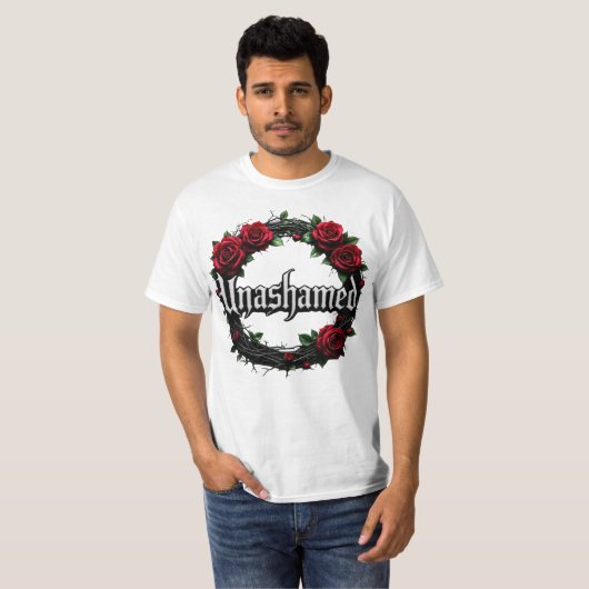 Unashamed Value T-shirt (Voorkant volledig)