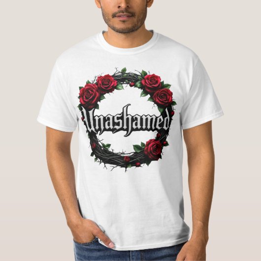 Unashamed Value T-shirt (Voorkant)