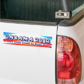 Unbama 2012 - Anti-Obama Bumpersticker (Op Truck)