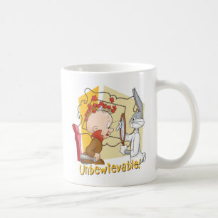 "Unbewievable" Barber BUGS BUNNY™ & Elmer Fudd Koffiemok