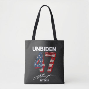 Unbiden 47 Trump Geschat. 2025 4 juli Draagtas