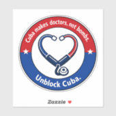 Unblock Cuba Sticker (Feuille)