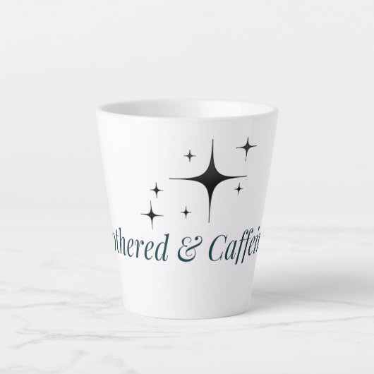 Unbothered and Caffeinated Mug (Devant)