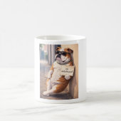 Unbothered Dog Mug | Funny Attitude Coffee Cup (Centre)