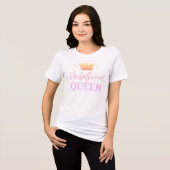 Unbothered Queen- T-shirt (Voorkant volledig)