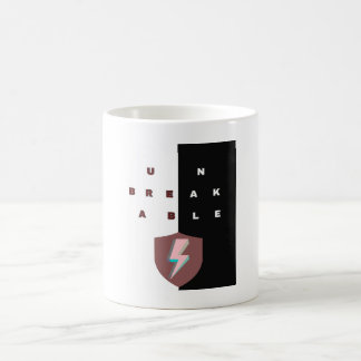 UNBREAKABLE Mug — Motivational Typography Koffiemok