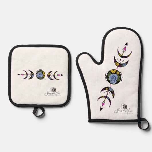 Unbreakable Nature's Cycle Ovenwant & Pannenlap Set (Voorkant)