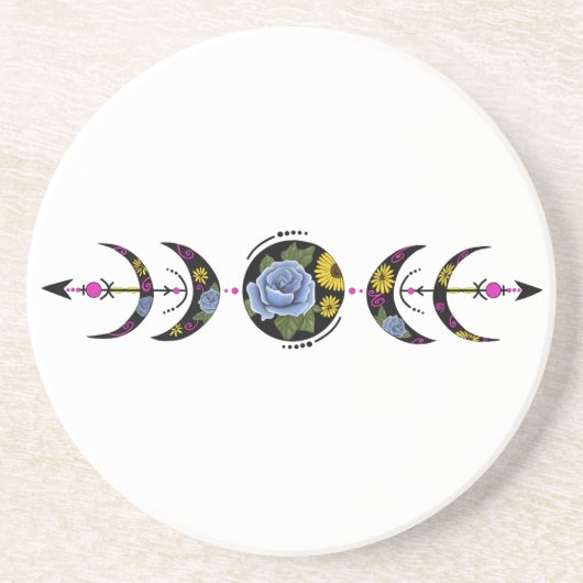 Unbreakable Nature's Cycle Zandsteen Onderzetter (Voorkant)