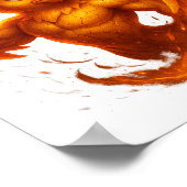 Unbreakable Spirit – Fiery Phoenix Cartoon PRINT! Poster (Hoek)