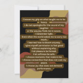 Unburdened (Achterkant)