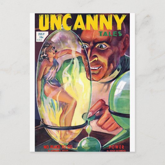 Uncanny Tales 1 Briefkaart (Voorkant)