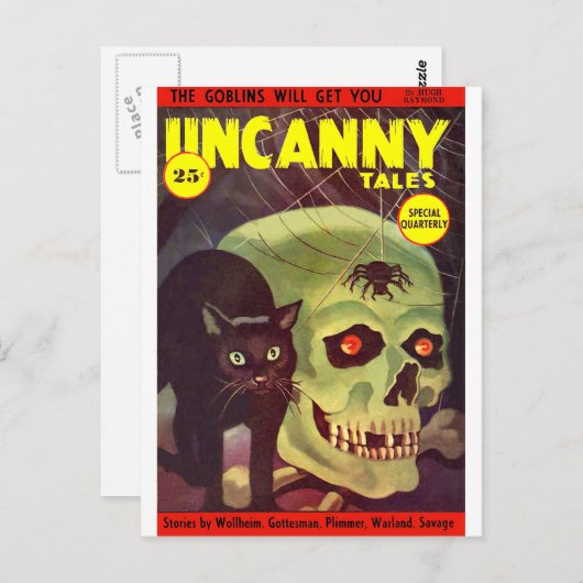 Uncanny Tales 5 Briefkaart (Voorkant / Achterkant)