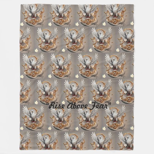 'Unchained Melody' Fleece Deken (Voorkant)