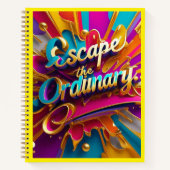 "Uncharted Life Paths" Notitieboek (Voorkant)
