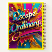 "Uncharted Life Paths" Notitieboek (Achterkant)