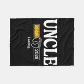 Uncle 2026 Loading Uncle Est. 2026, New Uncle 2026 Fleece Deken (Voorkant (Horizontaal))