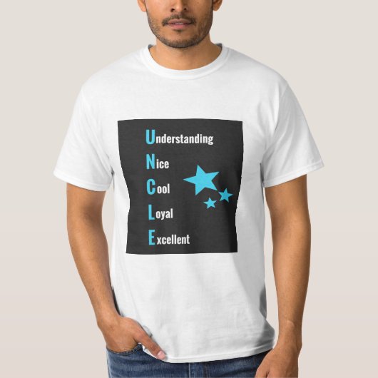 UNCLE Acroniem T-shirt (Voorkant)