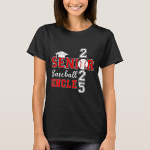 Uncle Baseball Senior 2025 CL van 2025 Afstuderen T-shirt