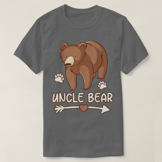 uncle bear tshirt for mens, uncle bear cubs tee sh (Design devant)