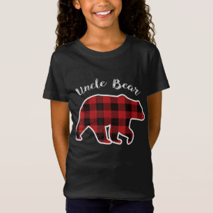 UNCLE BEER Mannen Red Pset Kerstmis Pajama Family  T-shirt