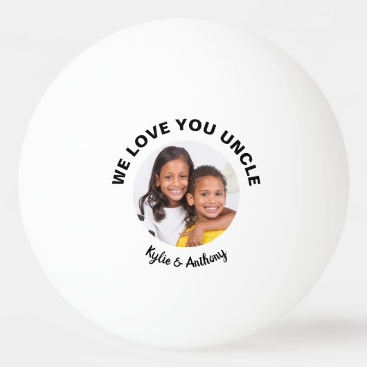 Uncle Custom Foto Pingpongballen (Voorkant)