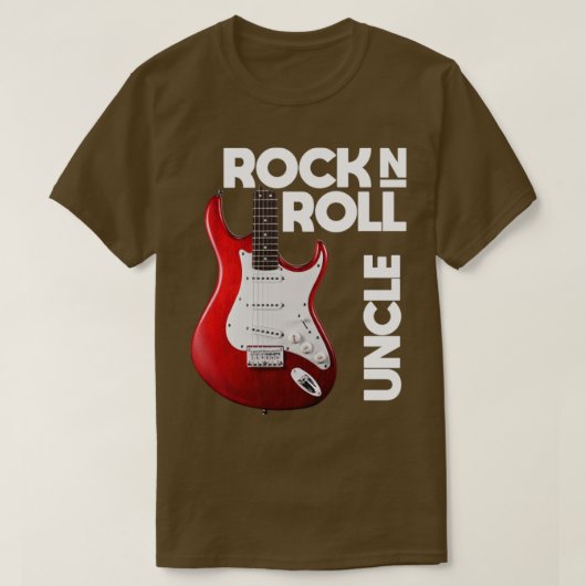 Uncle Love Rock n Roll Funny TShirt (Design devant)