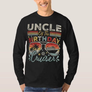 Uncle of the Birthday Cruiser Vakantie Mannen LS T-shirt