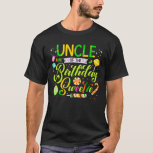 Uncle of the Birthday Sweetie Snoep Verjaardagsfee T-shirt