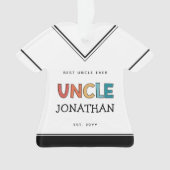 Uncle personnalisé Retro cadeau meilleur oncle jam (devant)