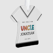 Uncle personnalisé Retro cadeau meilleur oncle jam (devant)