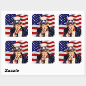 Uncle Sam 1 Sticker (Vel)