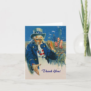  Uncle Sam bedankt voor je service Kaart