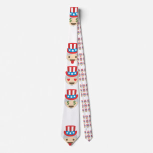 uncle sam emoji homme necktie cravate