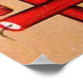 Uncle Sam Fireworks Child  op 4 juli Poster (Hoek)