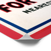 Uncle Sam onbewerkt foto's Oud esthetisch Poster (Hoek)