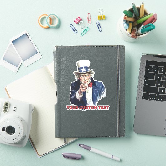 Uncle Sam Recruiting Sticker (iPad Cover)