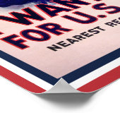 Uncle Sam wants you! Poster (Coin)