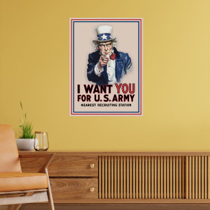 Uncle Sam werven Poster