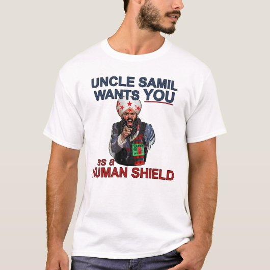Uncle Samil wants YOU dark humor T-Shirt (Voorkant)