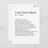 Uncle Sam's Beard Briefkaart (Voorkant / Achterkant)