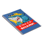 UNCLE SHARK NOTITIEBOEK (Rechterzijde)
