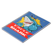 UNCLE SHARK NOTITIEBOEK (Linkerzijde)