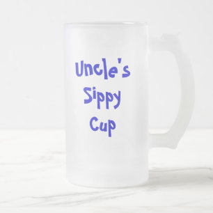 Uncle's sippy cup/stein/mok matglas bierpul
